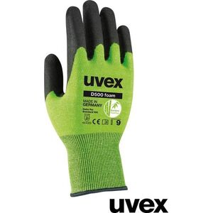 Uvex RUVEX-D500FOAM - Rękawice ochronne, wysoka odporność na ścieranie dzięki innowacyjnej powłoce Soft -Grip 9