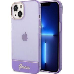 Guess Etui Guess GUHCP14MHGCOU Apple iPhone 14 Plus fioletowy/purple hardcase Translucent