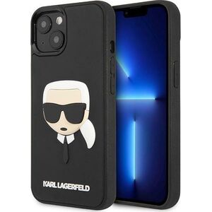 Karl Lagerfeld Etui Karl Lagerfeld KLHCP14MKH3DBK Apple iPhone 14 Plus czarny/black hardcase 3D Rubber Karl`s Head