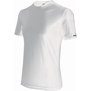 Dedra Koszulka męska T-shirt S, biała, 100% bawełna