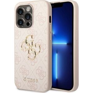 Guess Guess 4G Big Metal Logo - Etui iPhone 14 Pro Max (różowy)