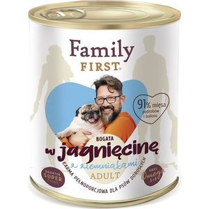 Family First FamilyFirst Bogata w jagnięcinę+ziemniak adult 800g