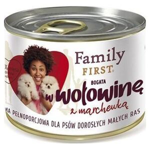Family First FamilyFirst Bogata w wołowinę+marchewka small 200g
