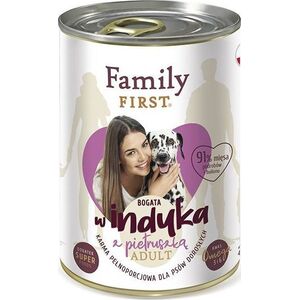 Family First FamilyFirst Bogata w indyka+pietruszka adult 400g