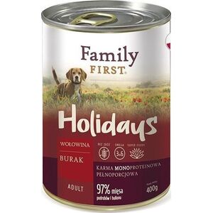 Family First FamilyFirst Wołowina+burak+monoproteina adult 400g