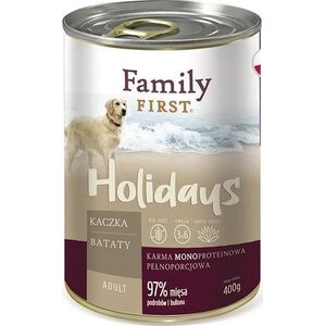 Family First FamilyFirst Kaczka+batat+monoproteina adult 400g