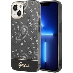 Guess Etui Guess do iPhone 14 6,1" czarny/black hardcase Bandana Paisley