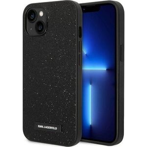 Karl Lagerfeld Etui Karl Lagerfeld do iPhone 14 Plus 6,7" hardcase czarny/black Glitter Plaque Logo