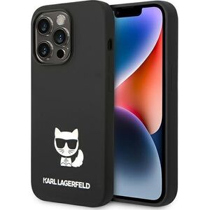 Karl Lagerfeld Etui Karl Lagerfeld do iPhone 14 Pro 6,1" hardcase czarny/black Silicone Choupette Body
