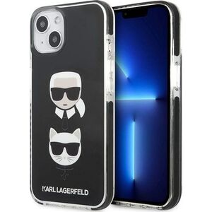 Karl Lagerfeld Etui Karl Lagerfeld do iPhone 13 6,1" hardcase czarny/black Karl&Choupette Head