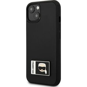 Karl Lagerfeld Etui Karl Lagerfeld do iPhone 13 mini 5,4" czarny/black hardcase Ikonik Patch