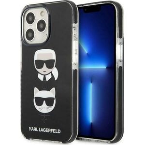 Karl Lagerfeld Etui Karl Lagerfeld do iPhone 13 Pro Max 6,7" hardcase czarny/black Karl&Choupette Head