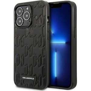Karl Lagerfeld Karl Lagerfeld KLHCP13LMNMP1K iPhone 13 Pro / 13 6,1" hardcase czarny/black Monogram Plaque