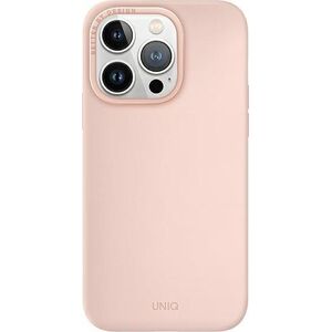 Uniq UNIQ etui Lino Hue do iPhone 14 Pro Max 6,7" Magclick Charging różowy/blush pink