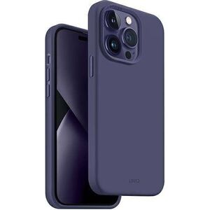 Uniq UNIQ etui Lino do iPhone 14 Pro Max 6,7" purpurowy/purple fig