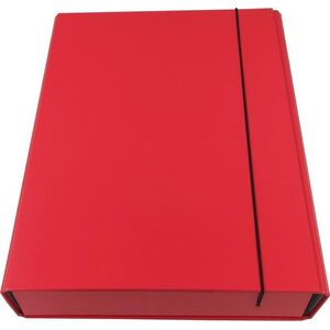 Ziemia Obiecana Teczka box z gumką czerwona