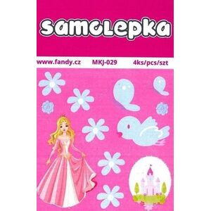 FANDY Naklejki papierowe Mini - Księżniczki