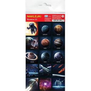 Wydawnictwo Jako Naklejki. Kosmos