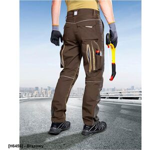 Ardon ARDON URBAN+ - spodnie do pasa 65 % poliester, 35 % bawełna, canvas, ok. 270 g/m2 Tabiflex - stretch, 11 kieszeni + na nakolanniki - KHAKI 52