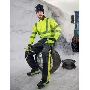 Ardon NEON H6471 - spodnie zimowe do pasa z kieszenią na nakolannki 2XL