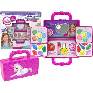 LeanToys Mała Torebka Jednorożec Zestaw Makijaż Cienie do Powiek Błyszczyki