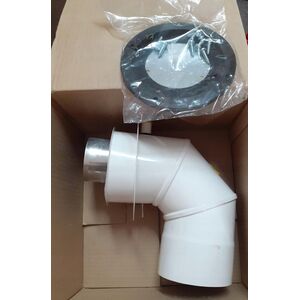 SpiroFlex 60/100 adapter TWK biały