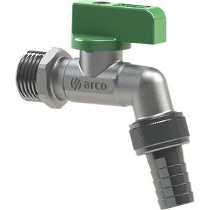Arco NANO zawór czerpalny, antykamienny, 1/2GZ x 3/4GZ x 15, z końcówką na wąż