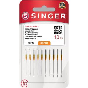 Singer Igła SINGER N2045 -12/80 blister 10szt strecz