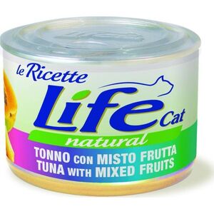 Life Pet Care LIFE CAT pusz.150g TUNA + MIX FRUITS LA RICETTE /24