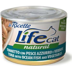 Life Pet Care LIFE CAT pusz.150g TUNA + OCEAN FISH LA RICETTE /24