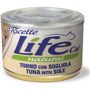 Life Pet Care LIFE CAT pusz.150g TUNA + SOLE LA RICETTE /24