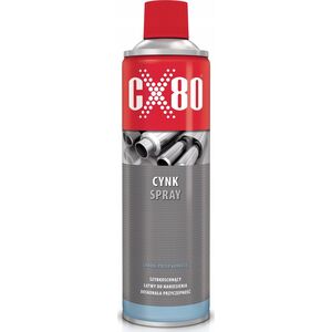 CX80 CX80 CYNK SPRAY 500ML ANTYKOROZYJNY SZYBKOSCHNĄCY
