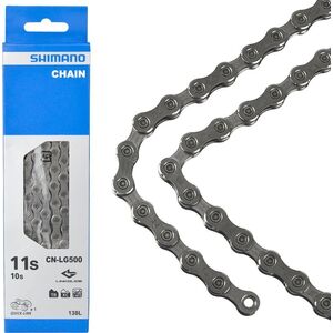 Shimano Łańcuch 10/11 rzędowy Shimano XT Linkglide CN-LG500 138 ogniw + spinka