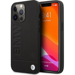 BMW Etui BMW BMHMP14XSLLBK Apple iPhone 14 Pro Max czarny/black hardcase Signature Logo Imprint Magsafe