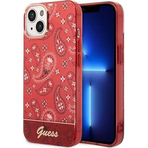 Guess Etui Guess GUHCP14MHGBNHR Apple iPhone 14 Plus czerwony/red hardcase Bandana Paisley