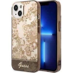 Guess Etui Guess GUHCP14MHGPLHC Apple iPhone 14 Plus ochre hardcase Porcelain Collection