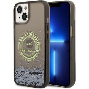 Karl Lagerfeld Etui Karl Lagerfeld KLHCP14MLCRSGRK Apple iPhone 14 Plus czarny/black hardcase Liquid Glitter RSG
