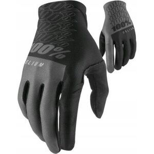 100% Rękawiczki 100% CELIUM Gloves Black/Grey - S (długość dłoni 181-187 mm) (NEW 2022)
