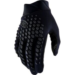 100% Rękawiczki 100% GEOMATIC Gloves Black/Charcoal - S (długość dłoni 181-187 mm) (NEW 2022)