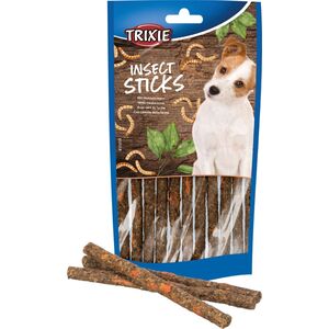Trixie Insect Sticks, kabanosy z insektów, dla psa, 80 g