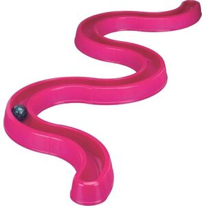 Trixie Tor dla kota Flashing Ball Race, 65 × 31 cm, różowy