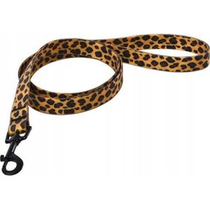 Barry King Wodoodporna smycz dla psa, PVC, panterka, 1,5x120cm