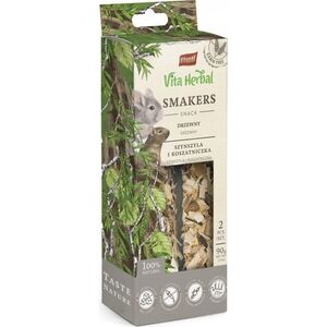 Vitapol Vita Herbal Smakers drzewny dla szynszyli i koszatniczki 90g, 5 szt. display