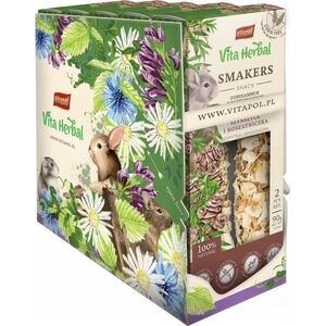 Vitapol Vita Herbal Smakers Topinambur z pasternakiem dla szynszyli i koszatniczki, 90g, 5 szt. display