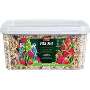 Vitapol Vitaline Karma pełnoporcjowa dla papużki falistej oraz innych małych ptaków ozdobnych, wiadro 2,2 kg