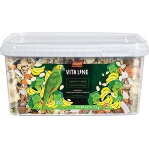 Vitapol Vitaline Karma pełnoporcjowa dla amazonek oraz inne średnie i duże papugi, wiadro 1,9 kg