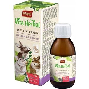 Vitapol Vita Herbal dla gryzoni i królika, Multivitamin 100ml