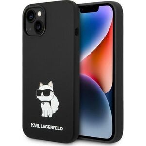 Karl Lagerfeld Etui Karl Lagerfeld KLHCP14MSNCHBCK Apple iPhone 14 Plus hardcase czarny/black Silicone Choupette