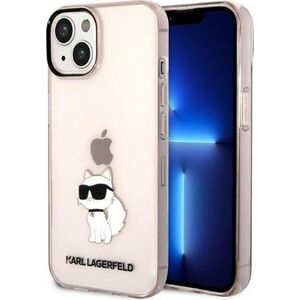 Karl Lagerfeld Etui Karl Lagerfeld KLHCP14SHNCHTCP Apple iPhone 14 różowy/pink hardcase Ikonik Choupette