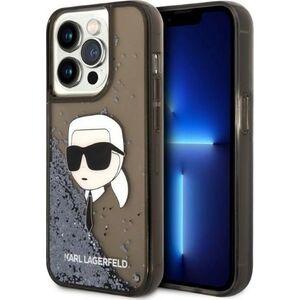 Karl Lagerfeld Etui Karl Lagerfeld KLHCP14XLNKHCK Apple iPhone 14 Pro Max czarny/black hardcase Glitter NFT Karl Head